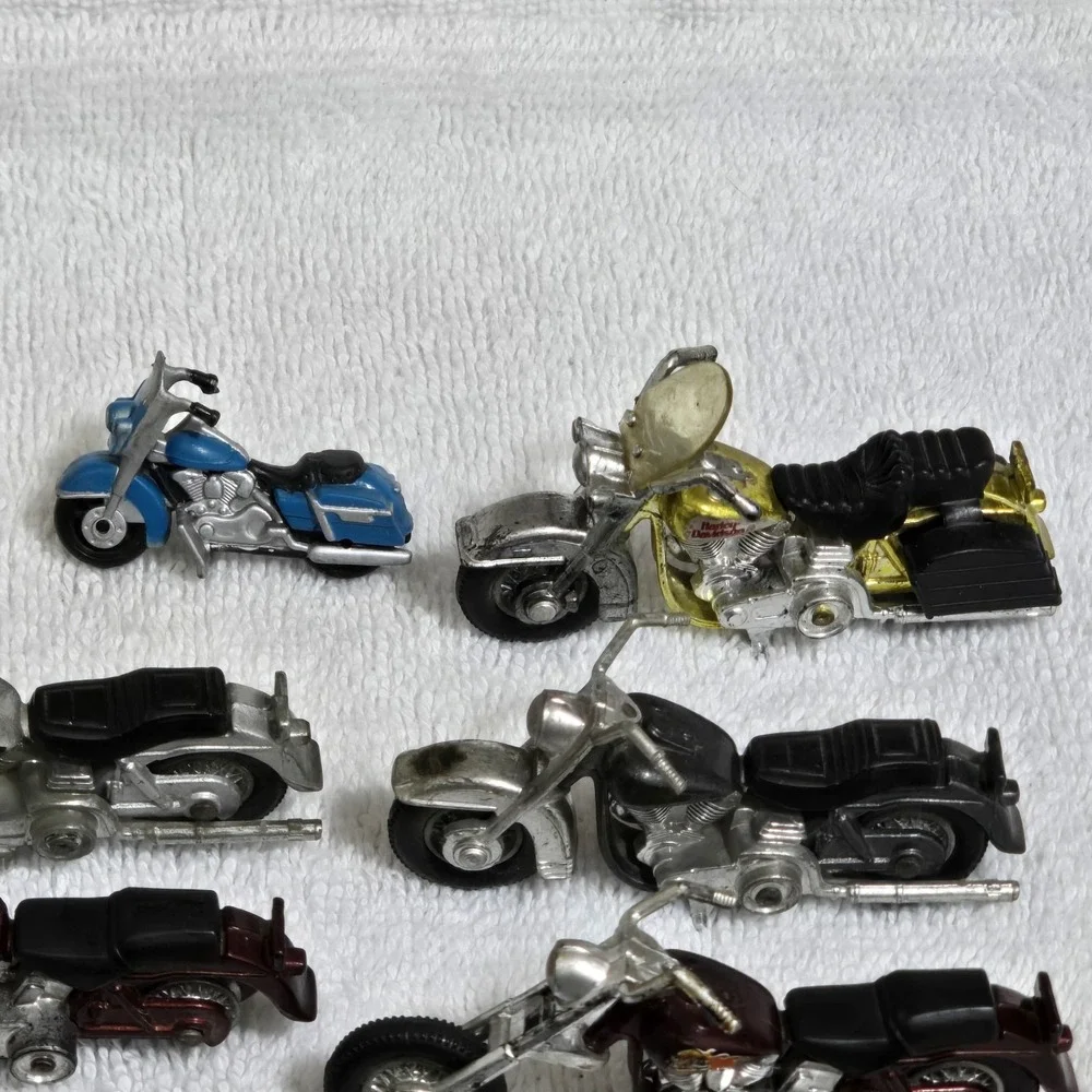 Lot of 22 Harley-Davidson Maisto Matchbox Diecast‎ Motorcycles #50 1980s / 90s
